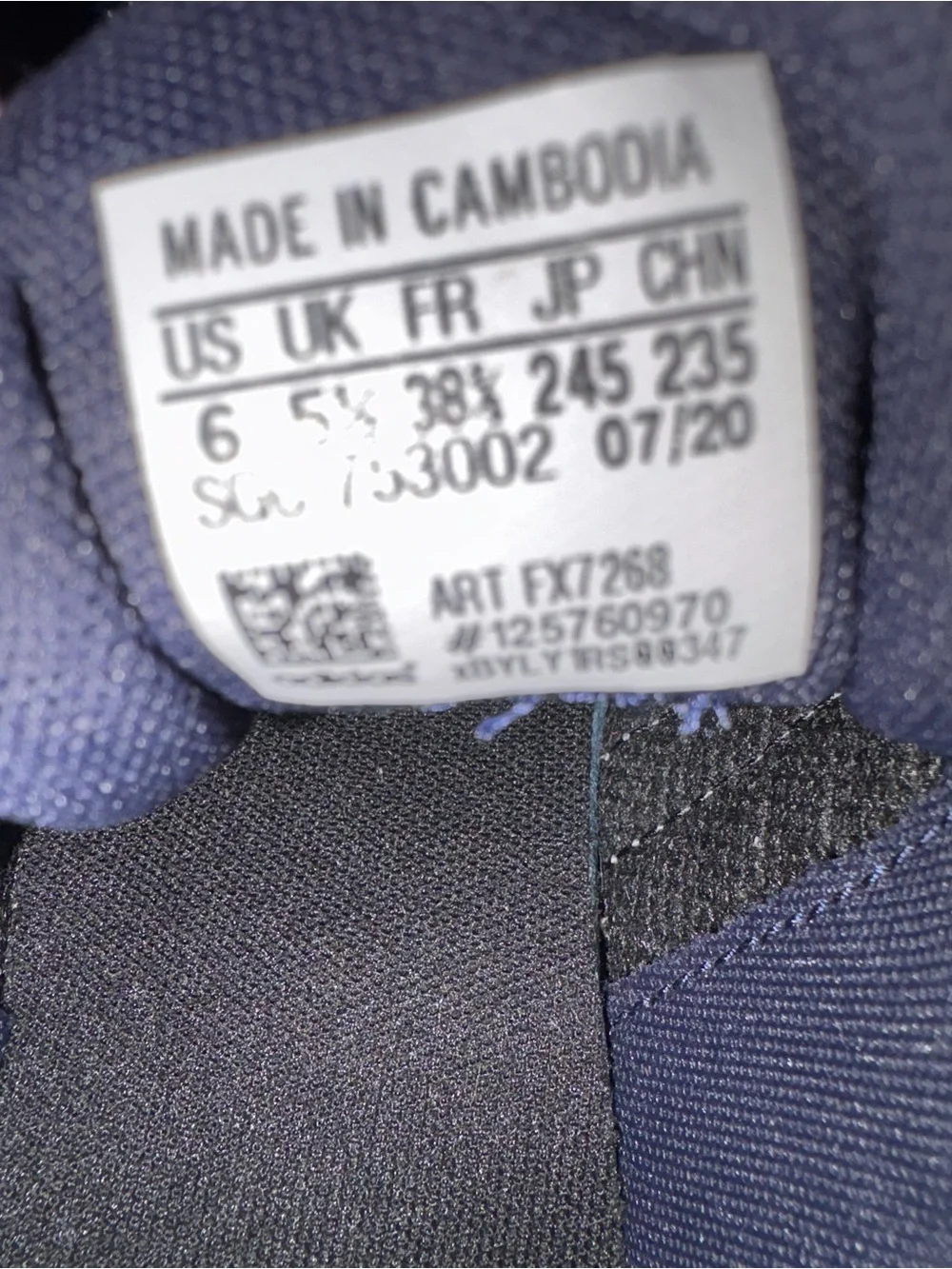 Adidas Daily 3.0 Navy Canvas Sneakers
